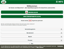 Tablet Screenshot of gutesvombauernhof.at